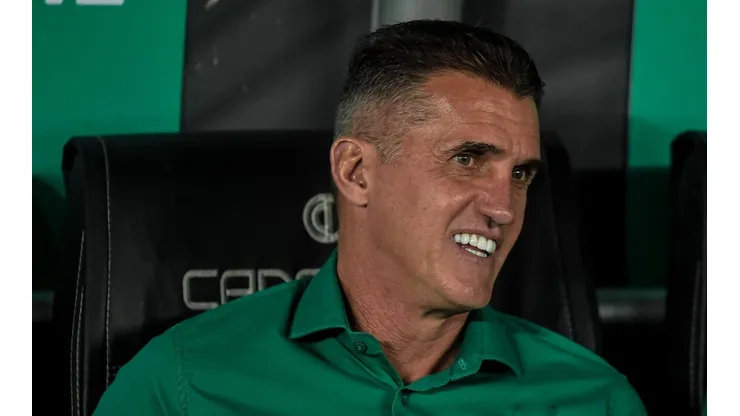 Thiago Ribeiro/AGIF - Vagner Mancini, técnico do América-MG