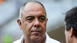 MG - BELO HORIZONTE - 19/10/2023 - BRASILEIRO A 2023, CRUZEIRO X FLAMENGO - Marcos Braz vice presidente do Flamengo durante partida contra o Cruzeiro no estadio Mineirao pelo campeonato Brasileiro A