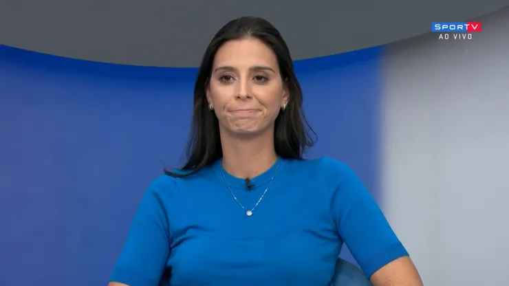 Foto: Reprodução/SporTV - Nadja Mauad adiantou convite de Santos, SP e Corinthians ao Coritiba