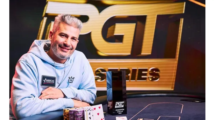 Nacho Barbero segue com um 2023 incrível (Foto: Divulgação/PokerGO)