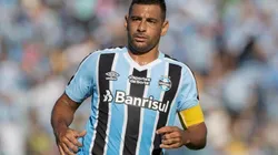 Foto: Lucas Uebel/Grêmio/Divulgação - Diego Souza: medalhão deve anunciar aposentadoria em breve