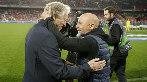 Burak Akbulut/Anadolu Agency via Getty Images - Jorge Jesus e Jorge Sampaoli