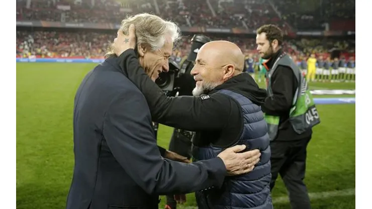 Burak Akbulut/Anadolu Agency via Getty Images - Jorge Jesus e Jorge Sampaoli