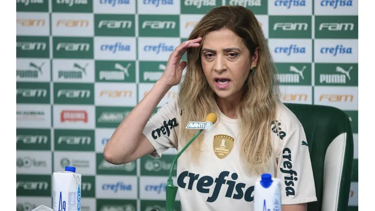 Foto: Ettore Chiereguini/AGIF- Torcida do Palmeiras cobra Leila por deixar o SPFC jogar no Allianz Parque