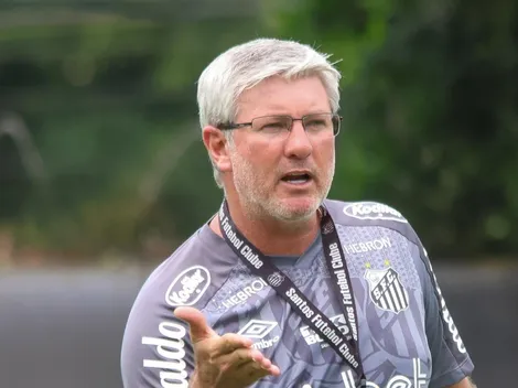 Odair Hellmann 'encontra' novo centroavante para o Santos