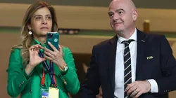 Foto: François Nel/Getty Images - Leila Pereira x Gianni Infantino