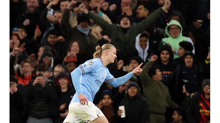 Catherine Ivill / Equipe Getty Images - Haaland quebrou mais recorde na UCL.