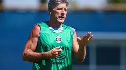 Foto: Lucas Uebel/Grêmio/Divulgação - Renato: técnico gostou do futebol do atacante