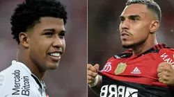 Foto: Thiago Ribeiro/AGIF - Andrey Santos formado no Vasco e Matheuzinho formado no Flamengo