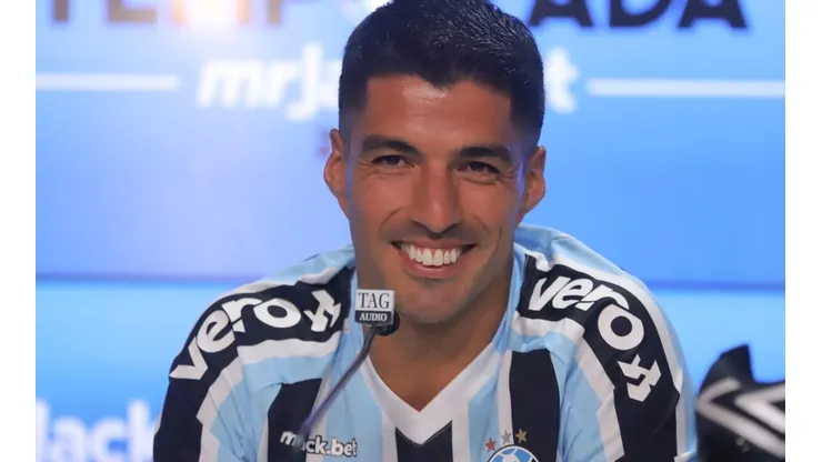 Foto: Fernando Alves/AGIF - Suárez: uruguaio foi a principal contratação do Grêmio