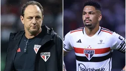 Fotos: (Marcello Zambrana/AGIF) - Rogério Ceni e Luciano divergem no São Paulo