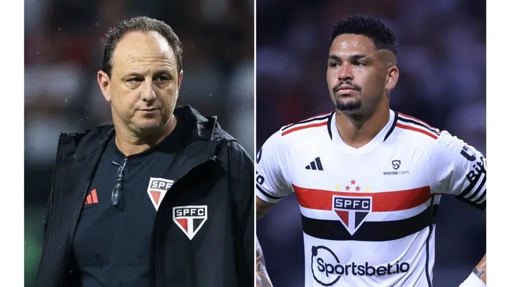 Fotos: (Marcello Zambrana/AGIF) - Rogério Ceni e Luciano divergem no São Paulo