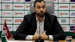 FOTO: LUCAS MERÇON/FLUMINENSE F.C./DIVULGAÇÃO - Mário Bittencourt: diretoria está reavaliando a necessidade de contratar