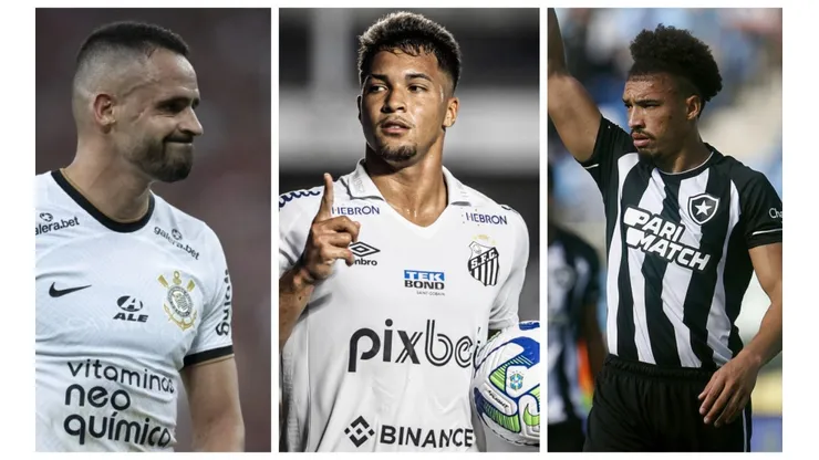 Fotos: Jorge Rodrigues/AGIF, Raul Baretta/Santos FC e Vitor Silva/BFR