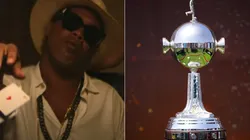 Ronaldinho Gaúcho comandava o poker do Atlético-MG em 2013 (Fotos: Reprodução Youtube/Clipe Tropa do Bruxo e Manuel Velasquez/Getty Images)