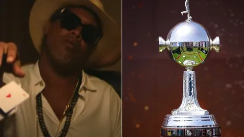 Ronaldinho Gaúcho comandava o poker do Atlético-MG em 2013 (Fotos: Reprodução Youtube/Clipe Tropa do Bruxo e Manuel Velasquez/Getty Images)