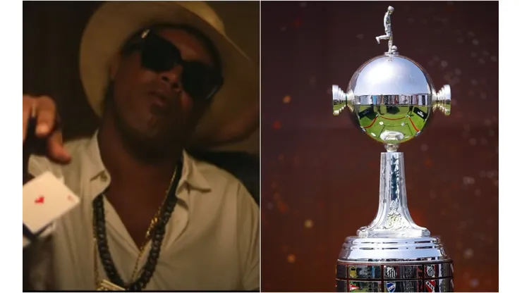 Ronaldinho Gaúcho comandava o poker do Atlético-MG em 2013 (Fotos: Reprodução Youtube/Clipe Tropa do Bruxo e Manuel Velasquez/Getty Images)