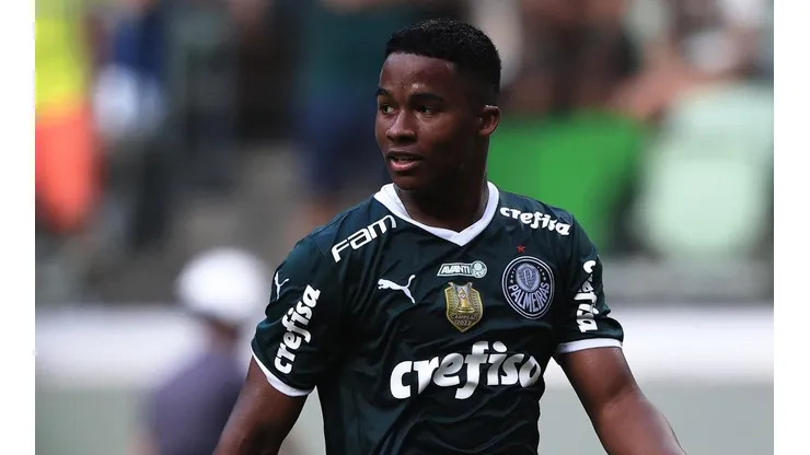 Ettore Chiereguini/AGIF - Endrick, cria da base do Palmeiras, muito comparado a promessa do Grêmio