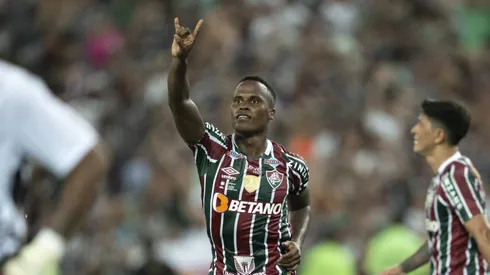 Jhon Arias volta ao Fluminense após Copa América. Foto: Jorge Rodrigues/AGIF