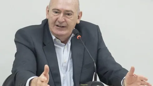 Foto: Reprodução/Santos FC - Andrés Rueda, presidente do Santos