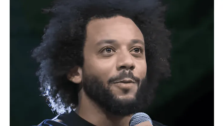 Foto: Reprodução/Fluminense TV - Marcelo se apresentou ao Fluminense
