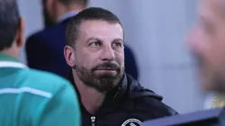 SP - SAO PAULO - 13/06/2024 - BRASILEIRO A 2024, PALMEIRAS X VASCO - Pedrinho presidente do Vasco durante partida contra o Palmeiras no estadio Arena Allianz Parque pelo campeonato Brasileiro A 2024.