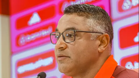 Roger Machado no Internacional. Foto Ricardo Duarte/Internacional