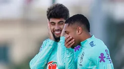 Foto: Flickr Oficial CBF/Rafael Ribeiro - Yuri Alberto e Vitor Roque