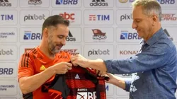 Marcelo Cortes / Flamengo. Clima entre Landim e VP não é o melhor nos bastidores