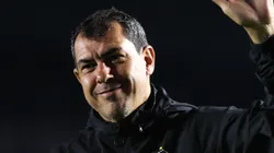 SP - SANTOS - 15/07/2024 - BRASILEIRO B 2024, SANTOS X ITUANO - Fabio Carille tecnico do Santos antes da partida contra o Ituano no estadio Vila Belmiro pelo campeonato Brasileiro B 2024.