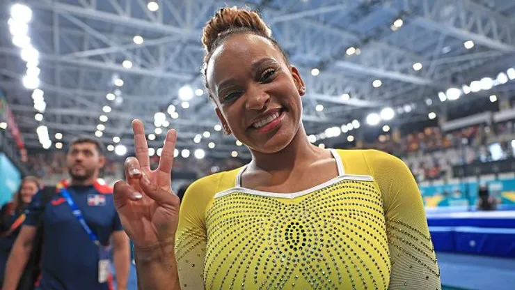 Rebeca Andrade é um dos principais nomes do Brasil nas Olimpíadas de Paris