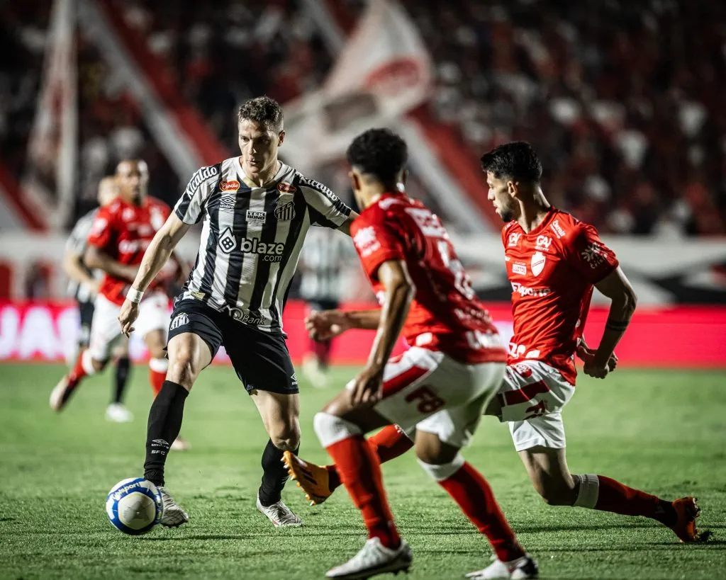 Vila Nova x Santos – Foto: Reprodução/Twitter/Santos