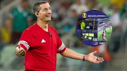 Salvio Spinola falou de lance polêmico em Vila Nova x Santos - Foto: AGIF/Premiere