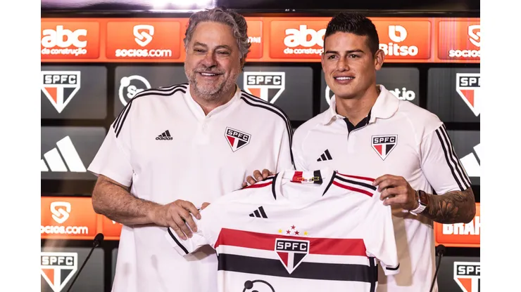 Casares contou tudo sobre James Rodríguez no São paulo