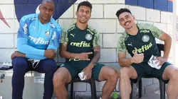 Foto: Cesar Greco - Willian (à direita) está vindo a Curitiba para assinar com o Athletico