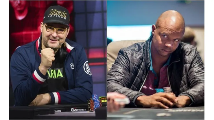 Phil Hellmuth, ou Phil Ivey? Qual é o melhor do poker (Fotos: Divulgação/PokerGO e Katerina Lukina/PokerNews