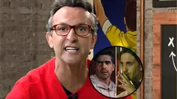 Craque Neto saiu em defesa de Abel após 'chiliques' de Zubeldía em jogo do São Paulo - Fotos: AGIF e Reprodução/Band