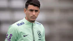 Foto: Lucas Figueiredo/CBF - Ibañez, da Roma e da Seleção Brasileira, é agenciado por Bertolucci, mesmo empresário de Allan