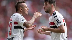 Jorge Rodrigues/AGIF. Rafinha e Calleri estão próximos de voltar a atuar pelo São Paulo