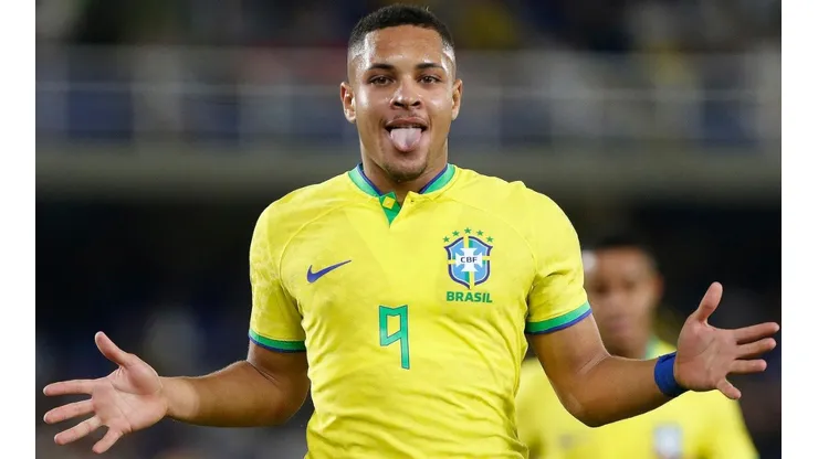 Foto: Rafael Ribeiro / CBF / Divulgação - Vitor Roque: jovem do Athletico é alvo do Barcelona