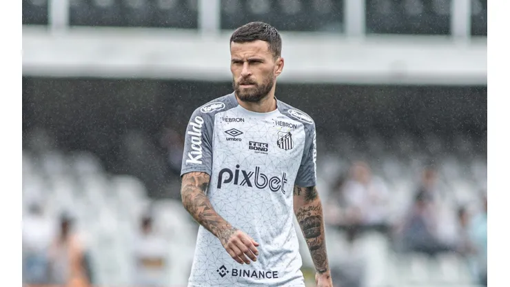Foto: Abner Dourado/AGIF - Lucas Lima voltou ao Peixe este ano.