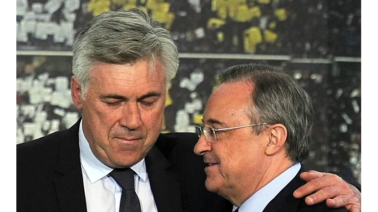 Foto: Denis Doyle/Getty Images - Carlo Ancelotti e Florentino Pérez