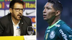 Fotos: Rafael Ribeiro/CBF e Marcello Zambrana/AGIF - Ramón defendeu Rony de sua importância para a Seleção Brasileira