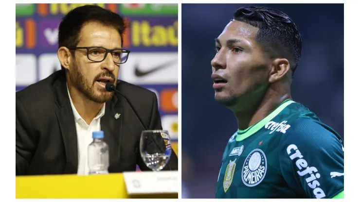 Fotos: Rafael Ribeiro/CBF e Marcello Zambrana/AGIF - Ramón defendeu Rony de sua importância para a Seleção Brasileira