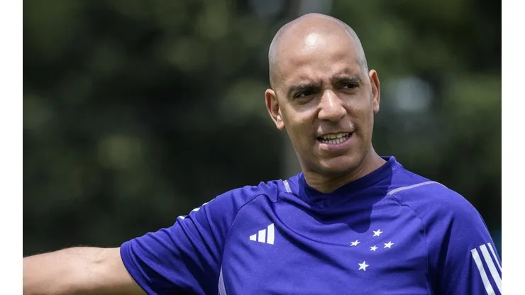 Foto: (Gustavo Aleixo/Cruzeiro) - Pepa fez sua primeira atividade no Cruzeiro nesta quinta (23)
