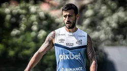 Foto: (Raul Baretta/Santos FC) - Camacho tem contrato com o Santos até o final do ano