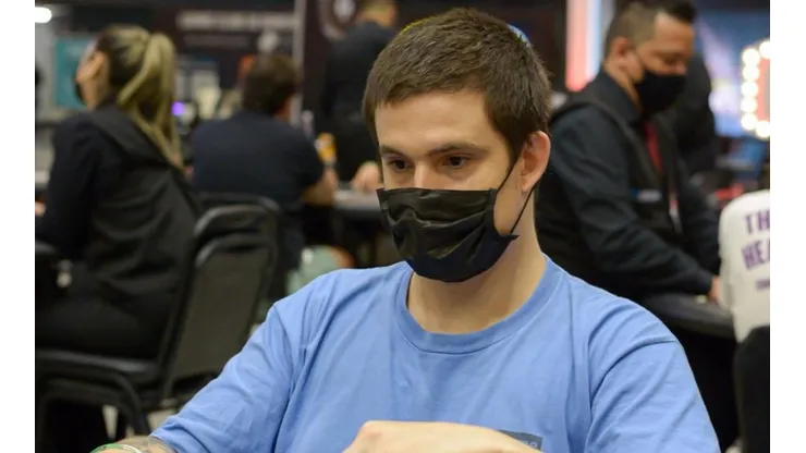 Gustavo CAstro faturou boa premiação no poker online (Foto: Divulgação/BSOP)