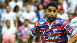 Foto: (Kely Pereira/AGIF) - Brítez é desfalque certo no Fortaleza para as quartas de final da Copa do Nordeste