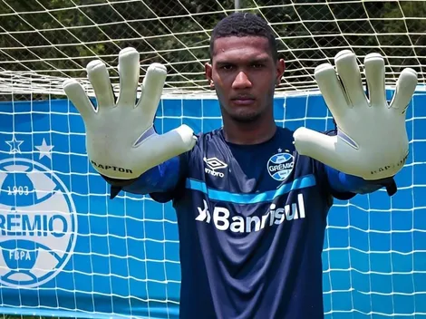 Adriel ‘joga com a mente’ em classificação do Grêmio