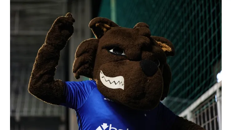 Gilson Junio/AGIF - Raposão, o mascote do Cruzeiro.